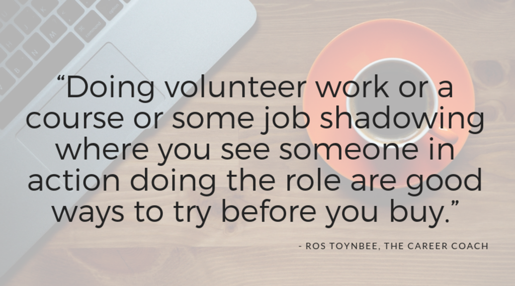 Ros Toynbee the career coach quote