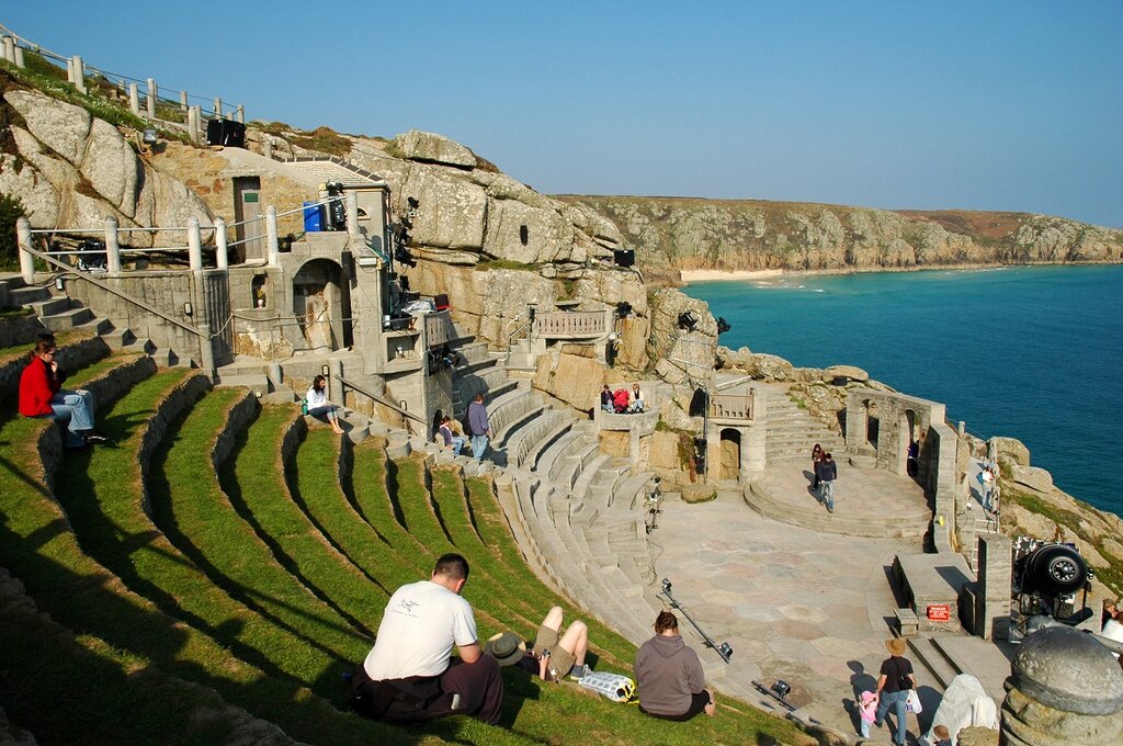 The Minack Theatre in Cornwall