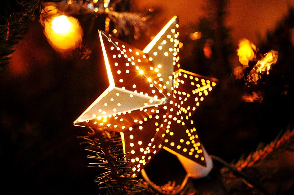 Christmas star decoration