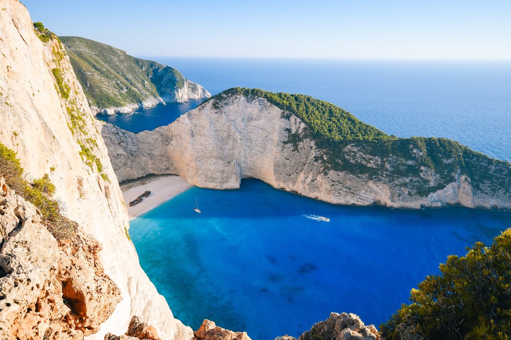 The beach in Greece