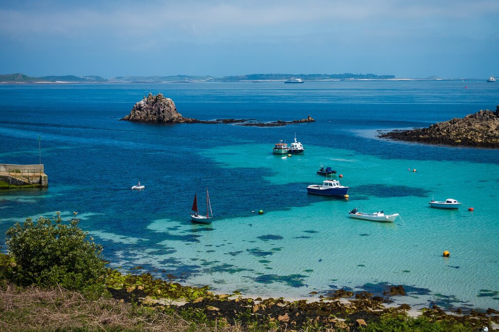 Porth Conger on St Agnes, Isles of Scilly