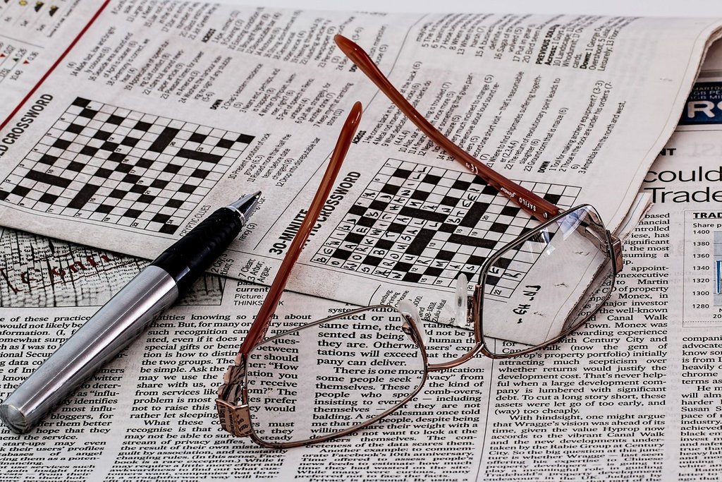 Crossword for older adults