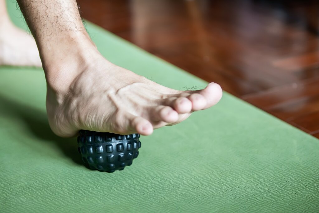 Plantar fascia stretch