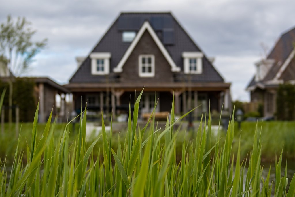 House with garden