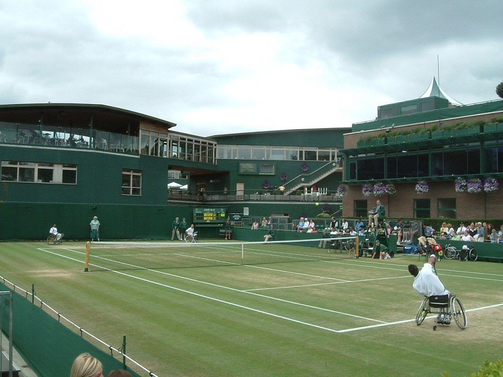 Wimbledon wheelchair tennis