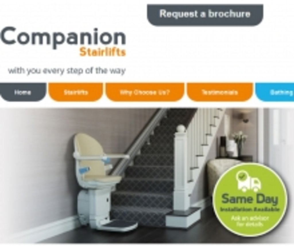 Stairlift installed in record time!